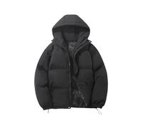 DUHGBNE Giubbino Donna 100 Grammi Piumino Donna Invernale con Cappuccio Cotton Giacca Autunnale Maniche Lunghe Corto Calda con Zip e Tasca Giubbotto Piumini 100 Grammi