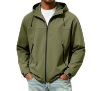 DUHGBNE Giubbotto Estivo Giacca Primaverile Uomo Giubbino Primaverile Uomo Giubbotto Leggero Lunga Maniche con Zip Giacca Sportiva e Tasche Mezza Stagione