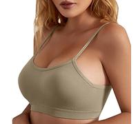 DUHGBNE Porta Reggiseni Cassetto Plastica Beautiful Back Wireless Breathing Tinta Unita Backless Push Up Reggiseno Senza Cuciture a Forma di U per Le Donne Fascia Copri Reggiseno Pizzo