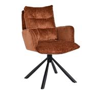 Duhome Poltrona Lounge Poltrone Ciniglia Fabrac 360 Gradi Giri Set Come tavolo da salotto Sedia da Pranzo Sedia Scola Arancione