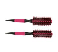 DUIMIMI 2pcs Brush rotond Hair per asciugatura, maniglia ergonomica, persino distribuzione del calore, districare, arricciarsi, volumizzare il pettine rotondo per la casa per la