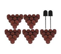 DUIMIMI 50 pezzi nastri abrasivi per punte da trapano per unghie, nastri abrasivi fini 120# per trapano per unghie, robusti nastri abrasivi per unghie per manicure e pedicure, set