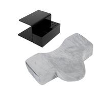 DUIMIMI Cuscino per ciglia per estensioni per ciglia U - cuscino di bellezza in memory foam a forma di scaffale - cuscino estetista per gli accessori per estensioni per tech per