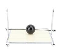 DUIMIMI Elegante portatovaglioli in legno per tavola, dispenser per tovaglioli quadrati con barra centrale per fissare i tovaglioli di carta, ideale per cucine, sala da pranzo (Bianca)