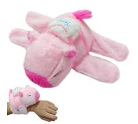 DUINIU 1 Pezzo di Peluche Rosa Capibara Giocattolo, Simpatico Anello da Polso, Giocattolo di Peluche Animale Creativo, Braccialetto Divertente, Piccolo Regalo Carino E Nuovo.