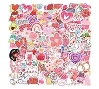 DUINIU 200 Adesivi d'Amore, Adesivi Romantici Carini Impermeabili, Accessori per La Decorazione Dell'Account A Mano Fai-da-Te, Adatti per Vestire Custodie per Telefoni, Valigie E Tazze d'Acqua.