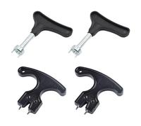 DUINIU 4 Pezzi Di Rimozione Delle Unghie Delle Scarpe Da Ginnastica, Rimozione Delle Unghie Delle Scarpe Da Golf, Chiave Universale In Acciaio Inossidabile, Articoli Sportivi.