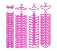 DUINIU Mini Appendini in Plastica da 60 Pezzi E Mini Occhiali da 2 Pezzi, Accessori per La Casa Carini, Appendini Carini, Accessori Carini