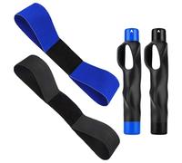 DUINIU Set di Racchette da 2 Pezzi, Cinture Correttive da 2 Pezzi, Supporti per L'Allenamento del Golf, Attrezzatura per L'Allenamento della Presa, Strumenti di Apprendimento per Principianti.
