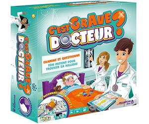 Dujardin - È Grave Dottore? - Gioco da tavolo - Esamina e domanda il paziente - Si gioca da solo o in famiglia - da 1 giocatore - Per bambini dai 7 anni