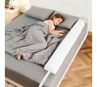 DUJUIKE Cuscino Per Ginocchia Comfort, Cuscino Cervicale In Memory Foam, Supporto Lombare, Adatto A Collo, Gambe E Vita, Design A Forma Di Mezzaluna (Bianco, 1-pack (150cm))