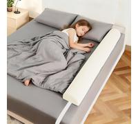 DUJUIKE Cuscino Per Ginocchia Comfort, Cuscino Cervicale In Memory Foam, Supporto Lombare, Adatto A Collo, Gambe E Vita, Design A Forma Di Mezzaluna (Beige, 1-pack (150cm))