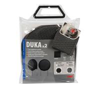 Duka Round-Fit x2, copri poggiatesta speciali - Grigio