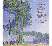 MARCANDRE HAMELIN Piano Sonata/clairs De Lune (Hamelin) (CD) Album
