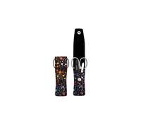 Dukas PL 872 Set Manicure Viaggio 3 Pezzi Nero Colorato - Set Manicure