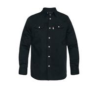 Duke London Uomo Wester Stile Jeans Camicia, 2 Colore Opzioni