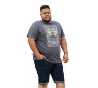 Duke D555 Hanley Maglietta Kingsize Pink Floyd Uomo (DC546)