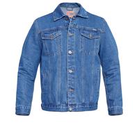 Duke D555 London Trucker Giacca Kingsize Occidentale Uomo (DC127)