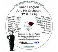 Duke Ellington And His Famouse Orchestra (1938-1939) Restored for Blu-ray Audio