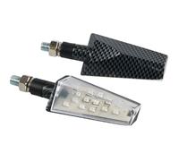 Duke, indicatori direzione a Led - 12V LED - Carbon