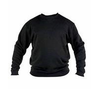 Duke - Rockford- Linea Kingsize - Felpa Girocollo - Uomo (7XL) (Nero)