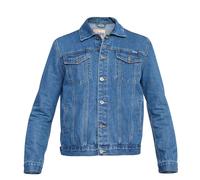 DUKE Stile Western Camionista Jeans Giacca IN Stonewash Blu Torace Taglia 1XL A