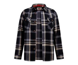 DukeD555 Falkirk Giacca Camicia Kingsize A Quadri Uomo