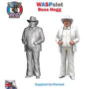 Dukes Of Hazzard Boss Hogg Figura Non Verniciata Scala 1:24 Wasp