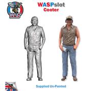 Dukes Of Hazzard di Cooter Non Colorato Figura 1:18 Scala Wasp Coot