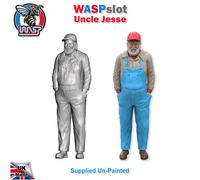 Dukes Of Hazzard Uncle Jesse Duca Non Colorato Figura 1:18 Scala Wasp UNC Jes