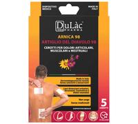 DuLàc 5 Cerotti Arnica 98% e Artiglio del Diavolo 98% 24H di Sollievo per Dolori