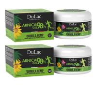 Dulac Arnica Gel 98% Formula Hemp 2x300 ml Gel
