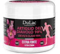 Dulàc, Artiglio del Diavolo 98% Gel Forte 500 ml, Gel Artiglio del Diavolo Forte con Zenzero, Mentolo e Curcuma, Sollievo Pelle Stressata per Sforzi Muscolari e Articolari Intensi, Made in Italy