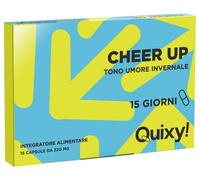 Dulac Farmaceutici Integratore Quixy Cheer Up per il tono dell'umore, 15 capsule