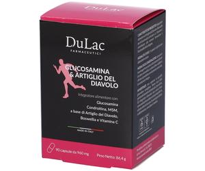 Dulac Glucosamina & Artiglio del Diavolo Capsule 86,4 g Capsule