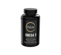 Dulàc - Omega 3 Olio di Pesce 2000mg ad Alto Dosaggio, Integratore Alimentare con 610mg EPA, 250mg DHA e Vitamina E, Fonte di Acidi Grassi Essenziali Omega 3, 180 Capsule Softgel