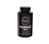 Dulac - Vitamina D3 2000 UI Alto Dosaggio, Ossa e Difese, 90 Compresse | Supporto ad assorbimento di calcio, ossa, muscoli, denti e difese immunitarie, alto dosaggio, Made in Italy