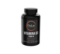 Dulàc - Vitamina D3 2000UI Alto Dosaggio 90 Compresse (3 mesi di Vitamina D3), I
