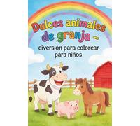 Dulces animales de granja - diversión para colorear para niños