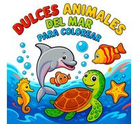 Dulces Animales del Mar para colorear