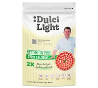 Dulcilight Eritritolo Plus 1 Kg Dolcificante Zero Calorie Doppio Dolce | Sapore naturale, il doppio più dolce dello zucchero | Sostituto dello zucchero bianco | Keto | Zero calorie