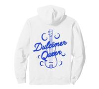 Dulcimer Player Mountain Dulcimer Felpa con Cappuccio