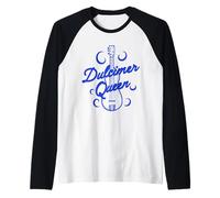 Dulcimer Player Mountain Dulcimer Maglia con Maniche Raglan