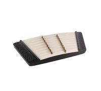 Dulcimer Portatile Per Principianti, 12 Note, Include Un Caso Di Archiviazione, Adatto Per La Pratica/Prestazioni Della Banda,Nero