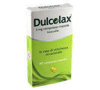 DULCOLAX*40CPR RIV 5MG