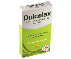 DULCOLAX*40CPR RIV 5MG GMM