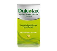 Dulcolax - Stitichezza 5 Mg Confezione 40 Compresse (Scadenza Prodotto 28/08/2026)