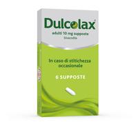 Dulcolax supposte per adulti contro la stitichezza occasionale 6 supposte 10 mg