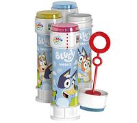 DULCOP - Bolle Bluey - Bolle di Sapone - 60 Ml - 047337 - Blu - Plastica - Licenza Ufficiale - Giocattolo per Bambini - Gioco all'aperto - Gioco estivo - A partire dai 3 anni