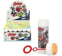 DULCOP - Bolle Sapone "Avengers Assemble" Marvel Comics - Espositore da 36 Pezzi - 559000